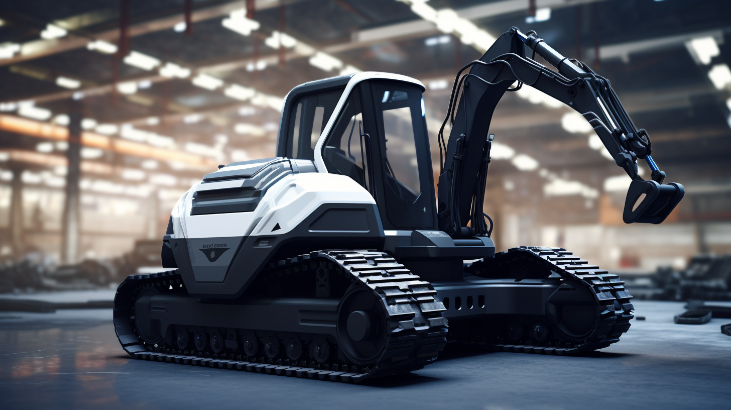 Autonomous excavator in future city