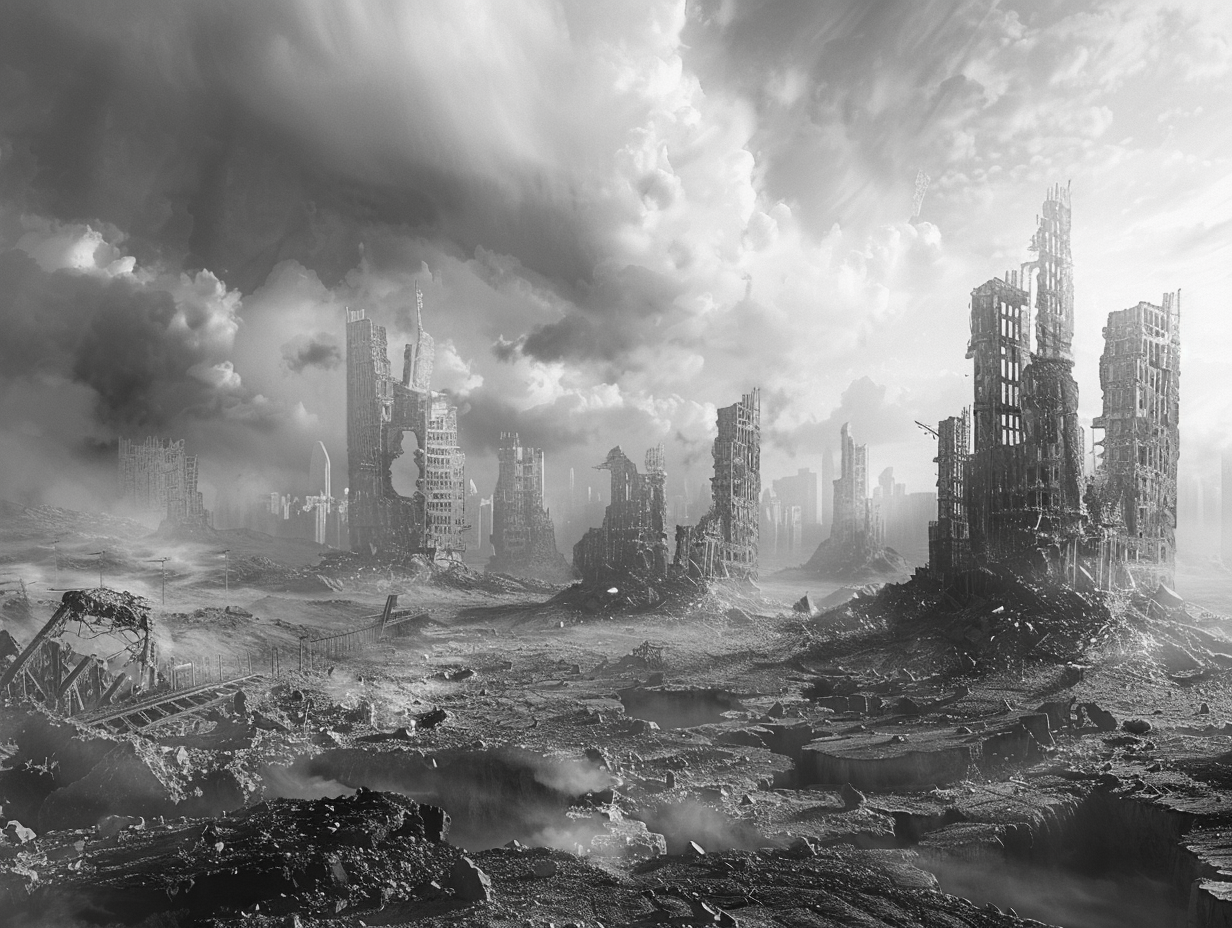 Distant Future Fantasy City Image