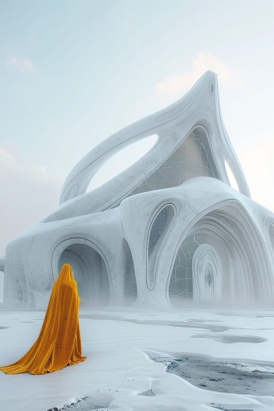 Church on Frozen Ice Planet