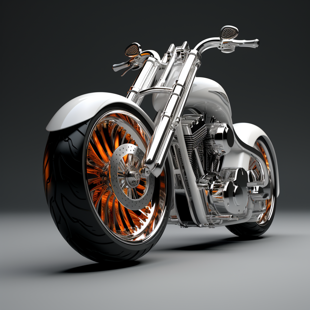 Custom Harley Davidson Motorcycle Bumper