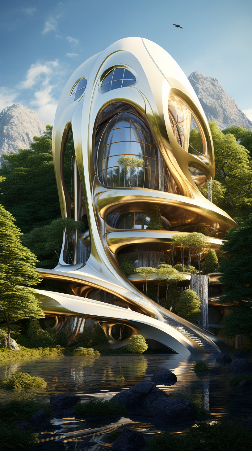 Todd Blake's Futuristic House in Waterfall