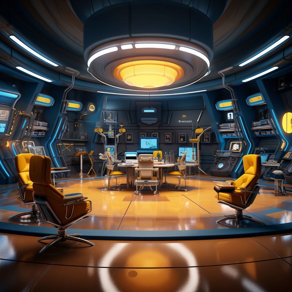 futuristic law library image