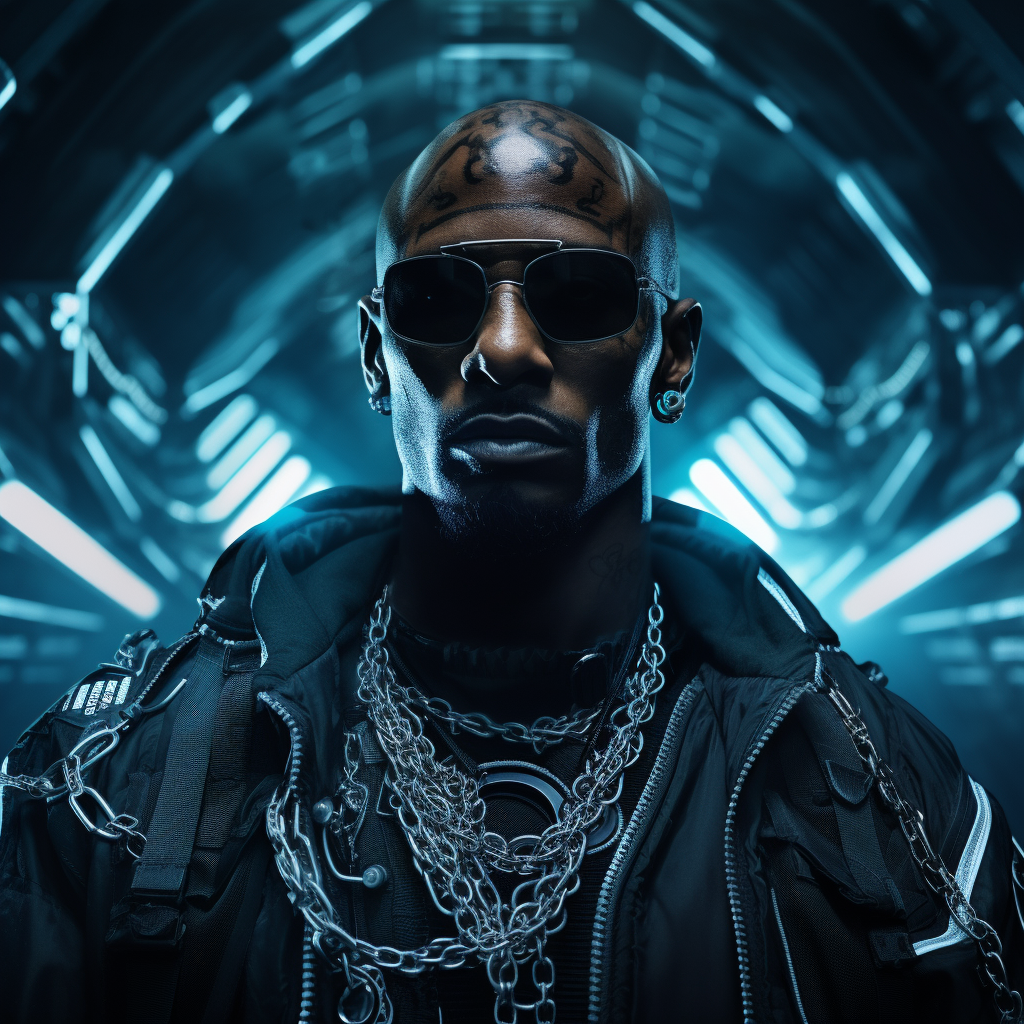 Futuristic sci-fi rapper DMX