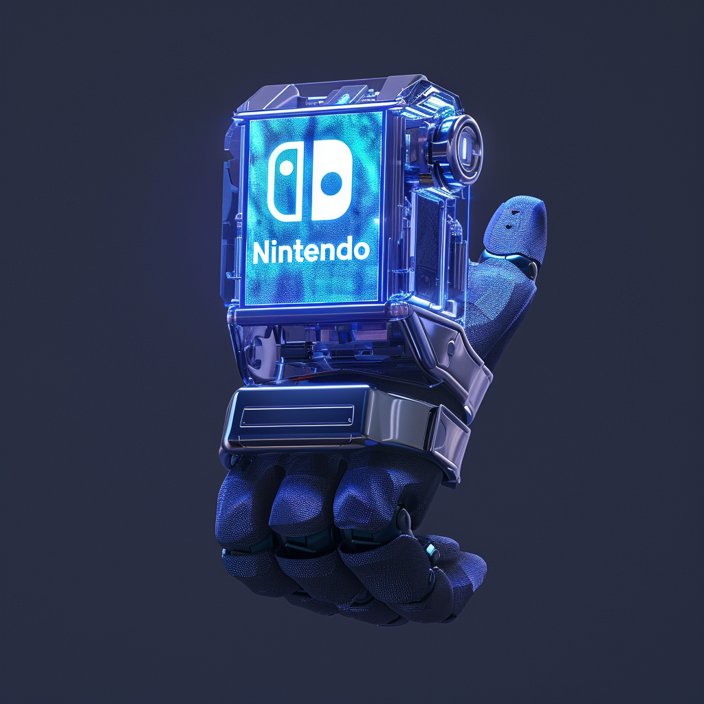 Ultra realistic futuristic gadget render