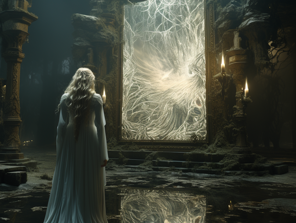 Galadriel's mirror reflecting the internet's possibilities