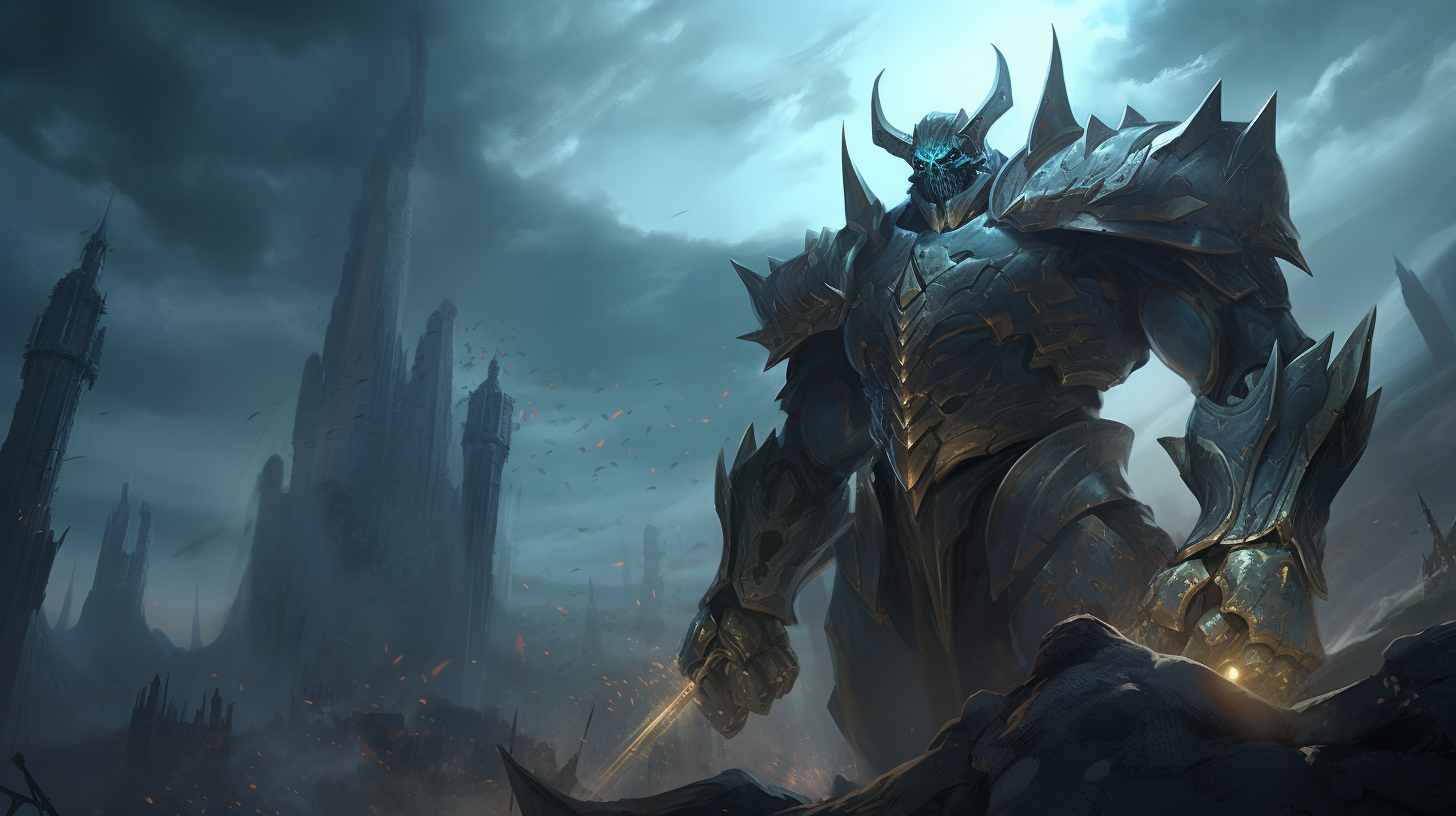 Galio, the stone colossus guarding Demacia