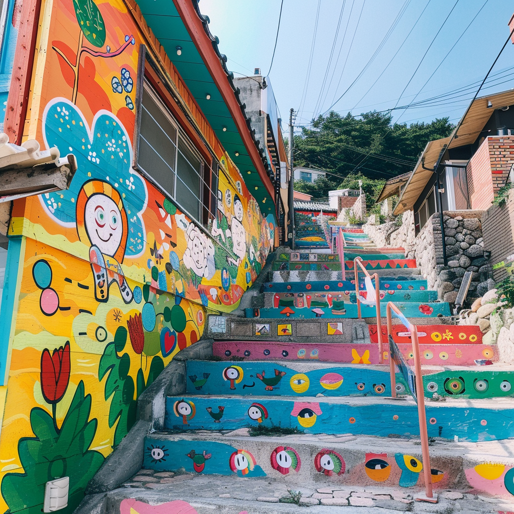 Gamcheon Cultural Village Murals