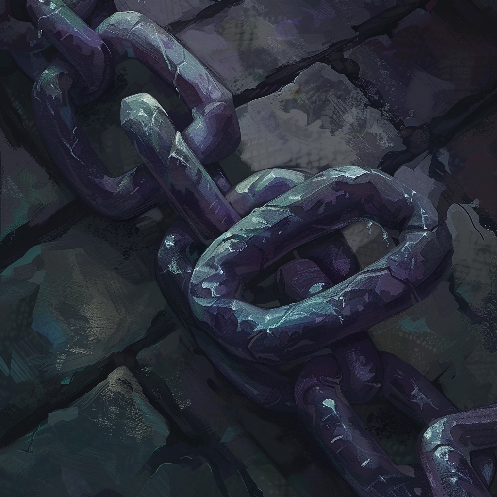 Dark Fantasy Chain Link Icon