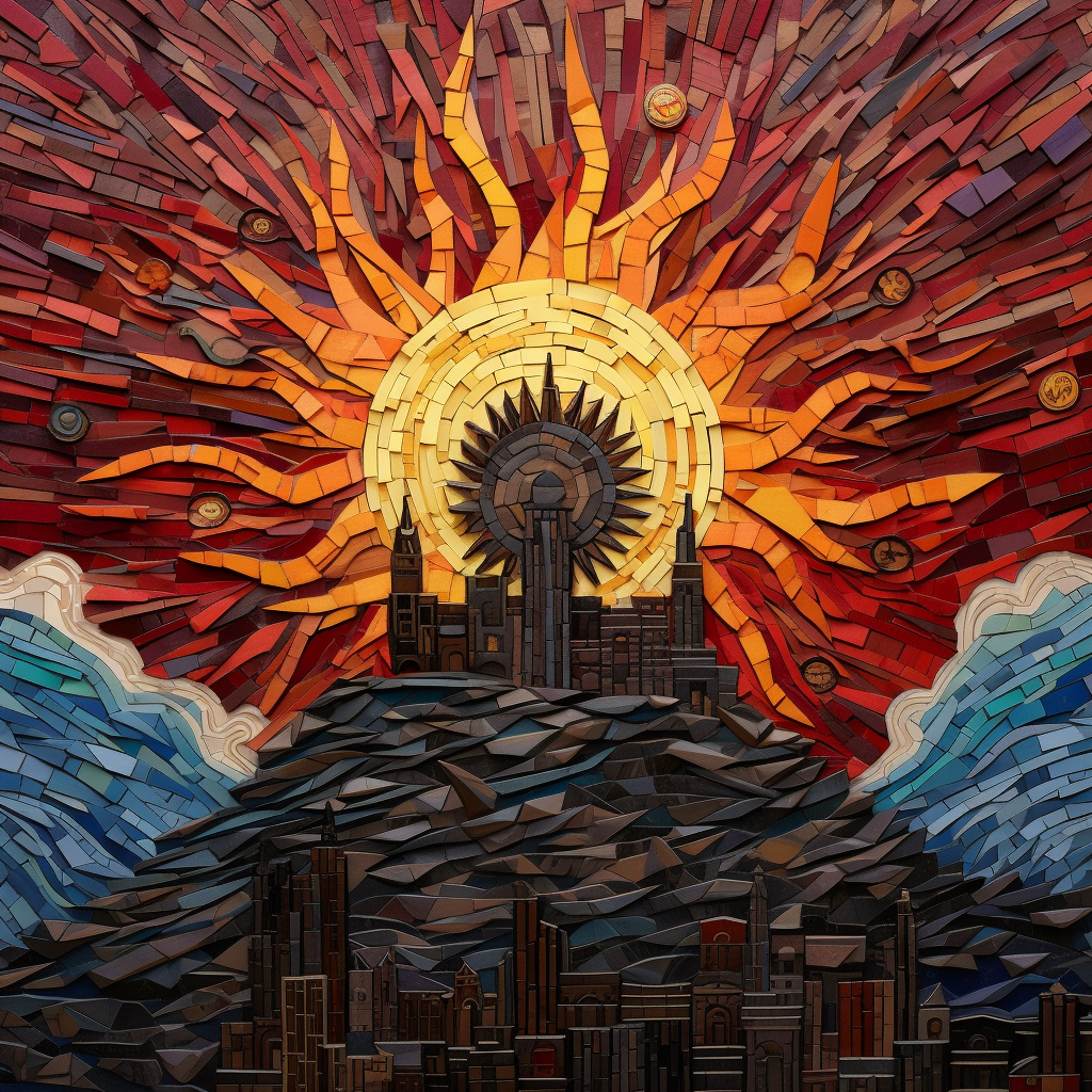 Game of Thrones Front Cover Mosaic