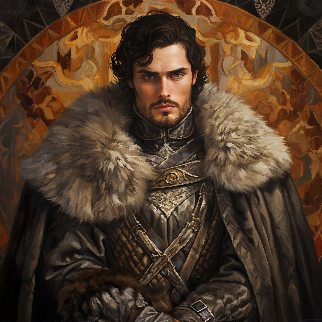 Young King in the North Illustration