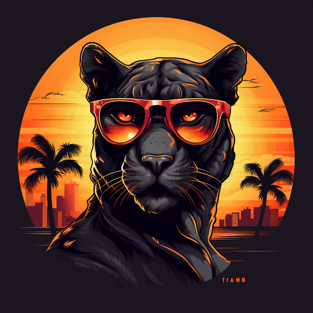 Gang GTA Logo with Panther