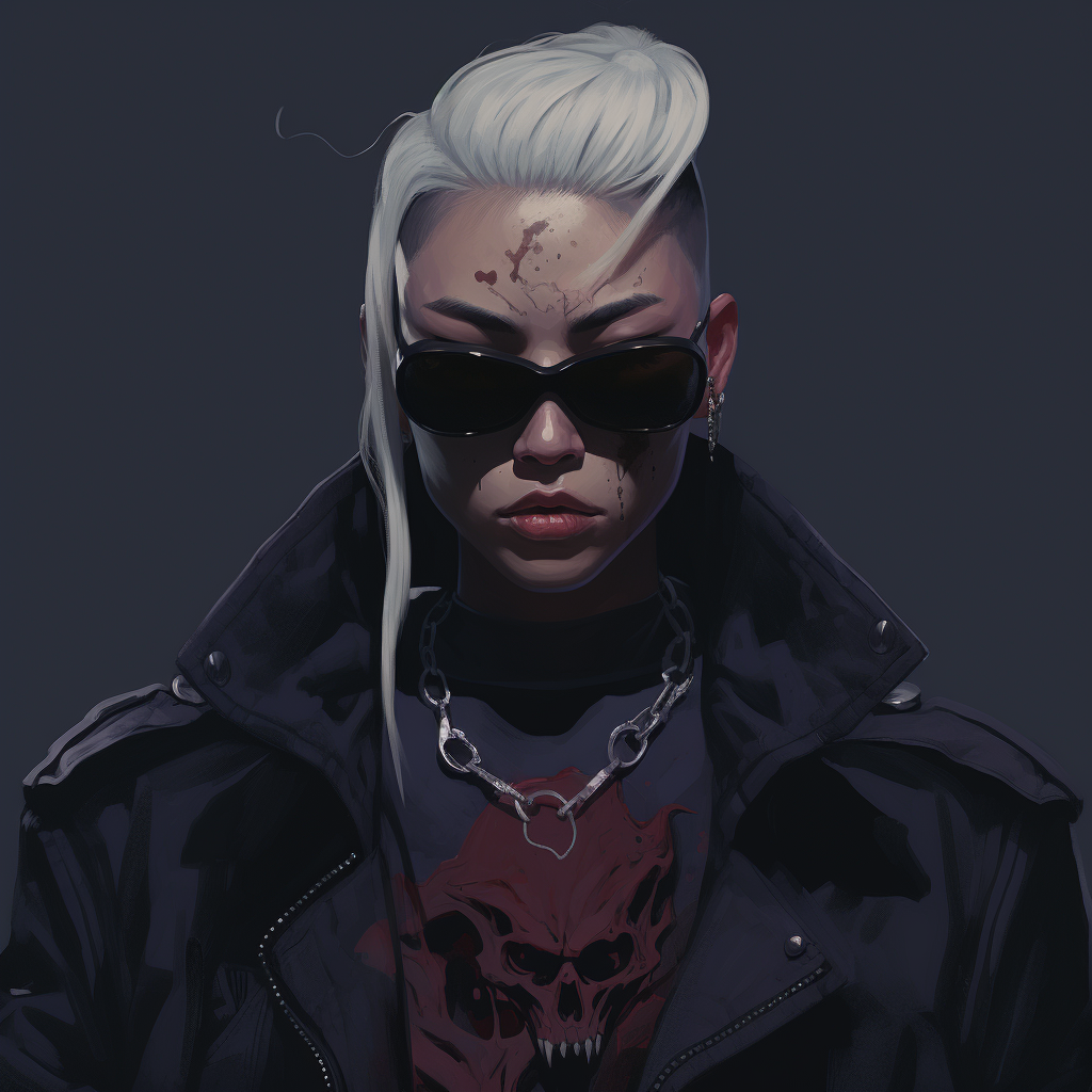 Female Gangster Portrait Kwan