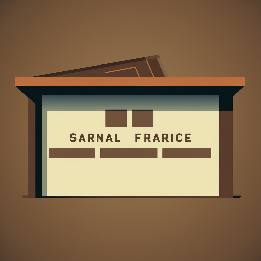 Logo for garage door service business