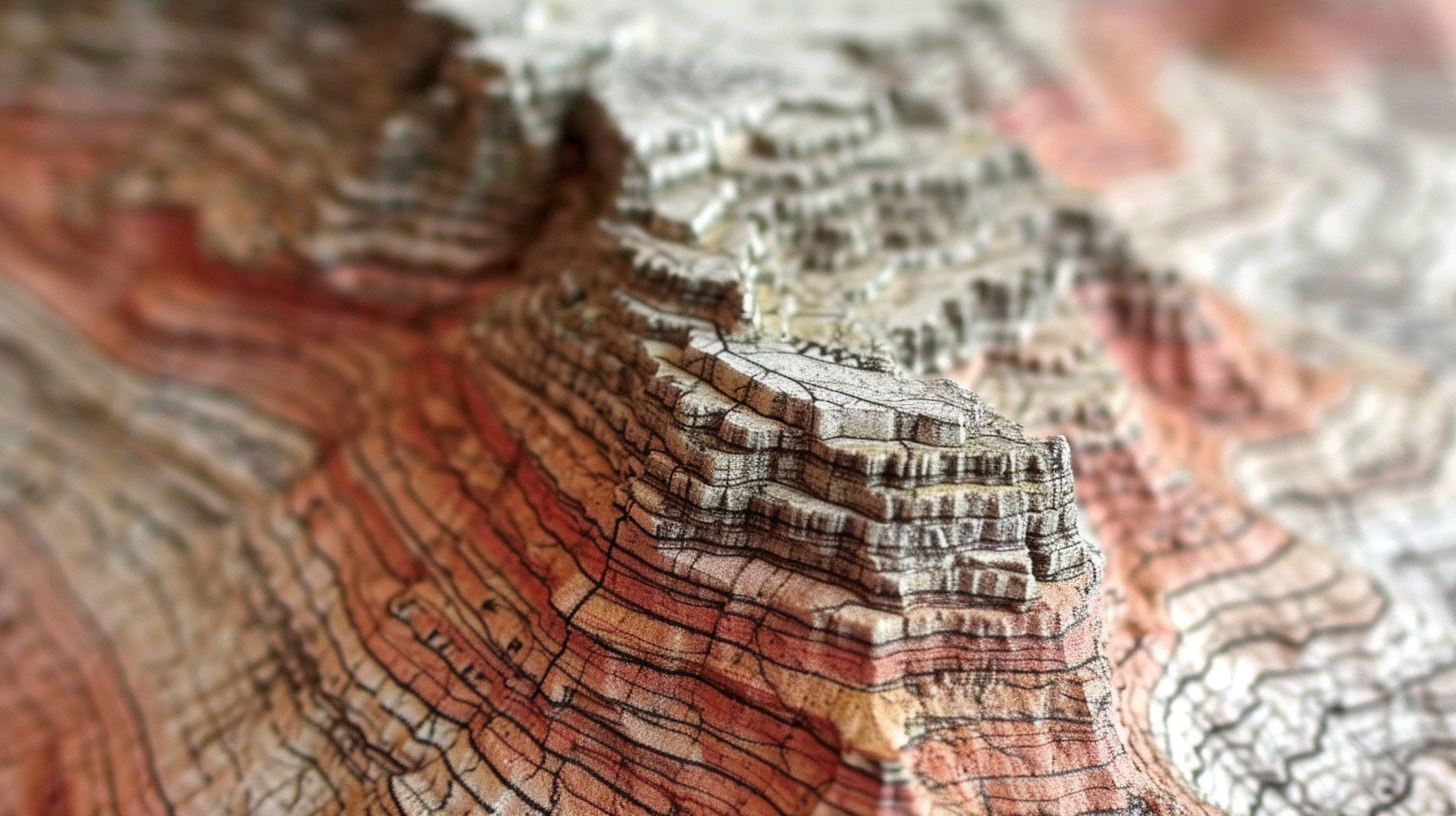 Geologic Inspired Map of Terrain