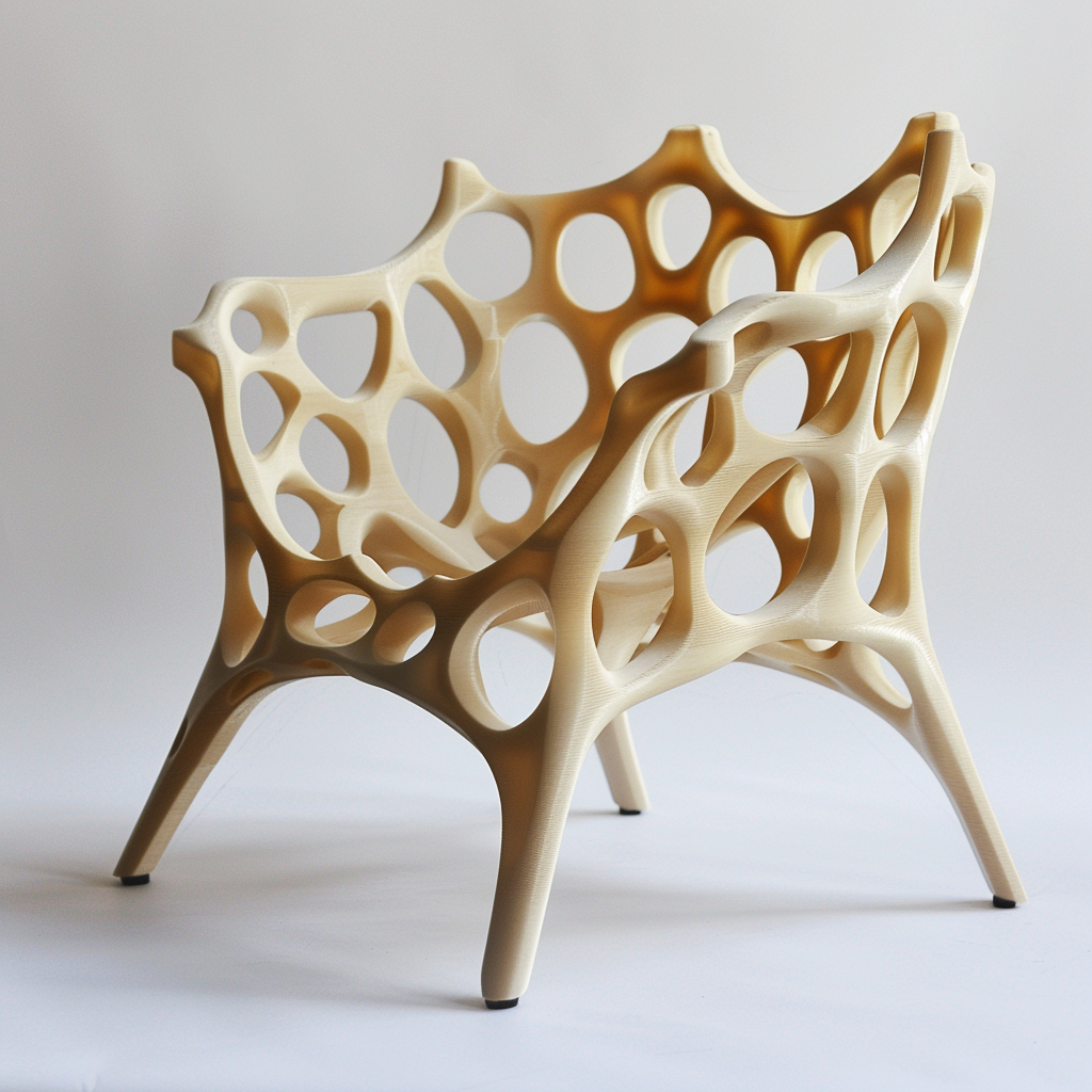 modern bamboo chair design