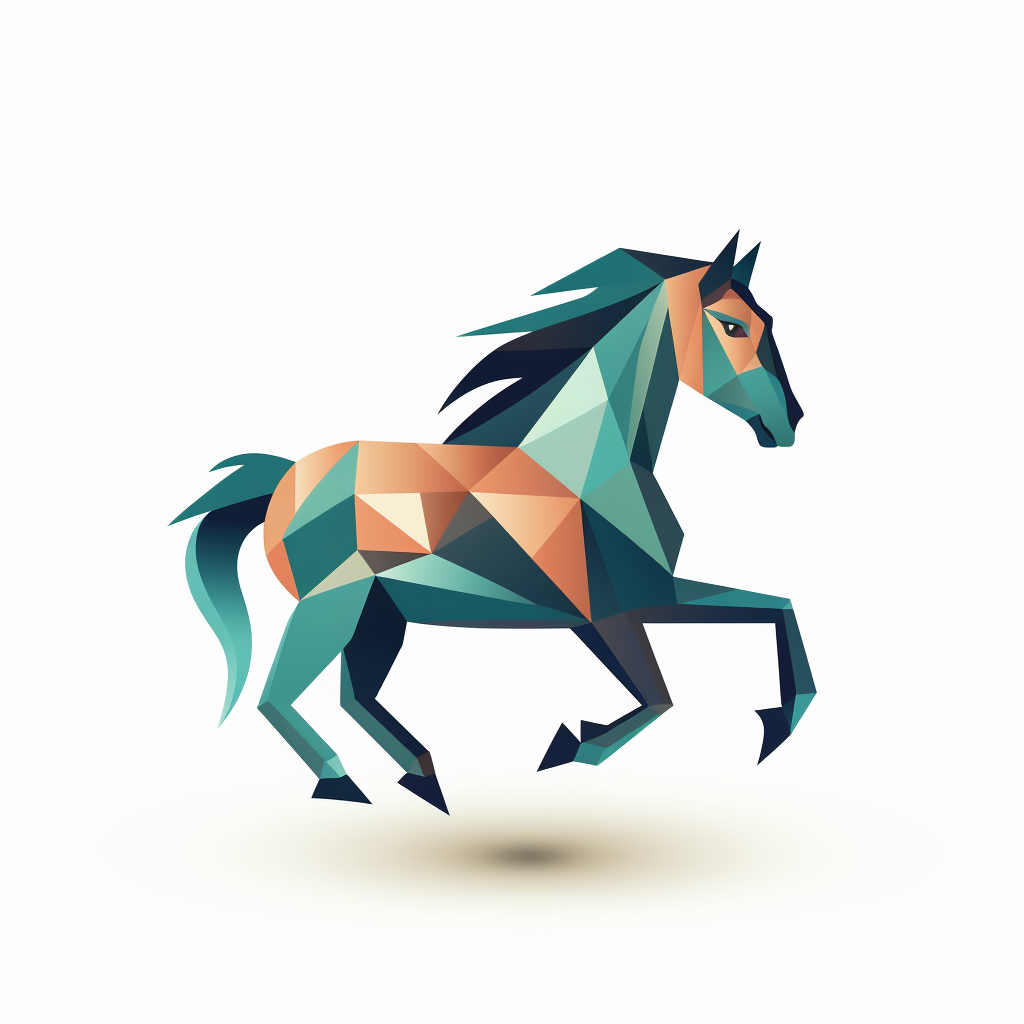 Simple modern geometric workhorse vector