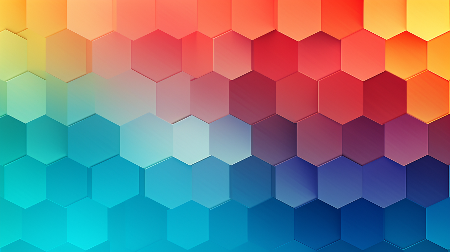 Colorful geometric pattern background