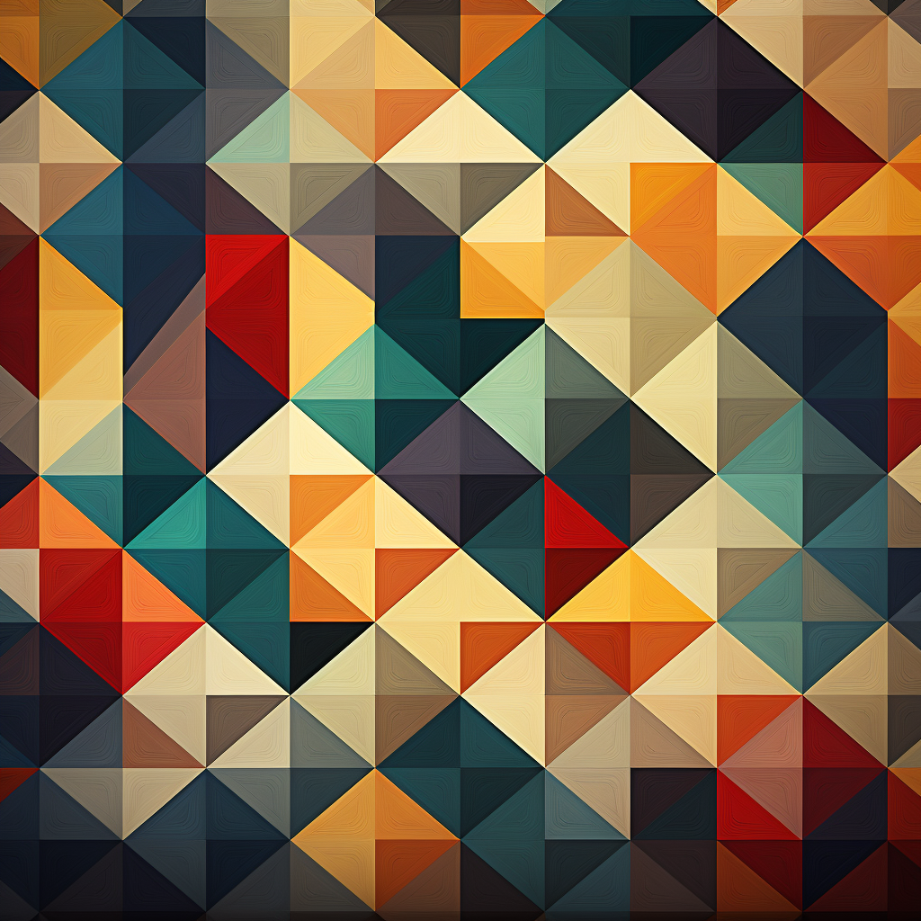 Vibrant geometric background design