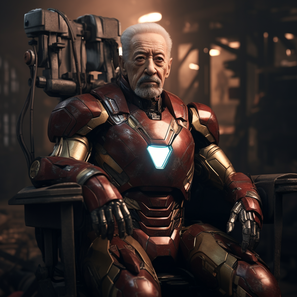 Elderly Iron Man Suit Concept ?