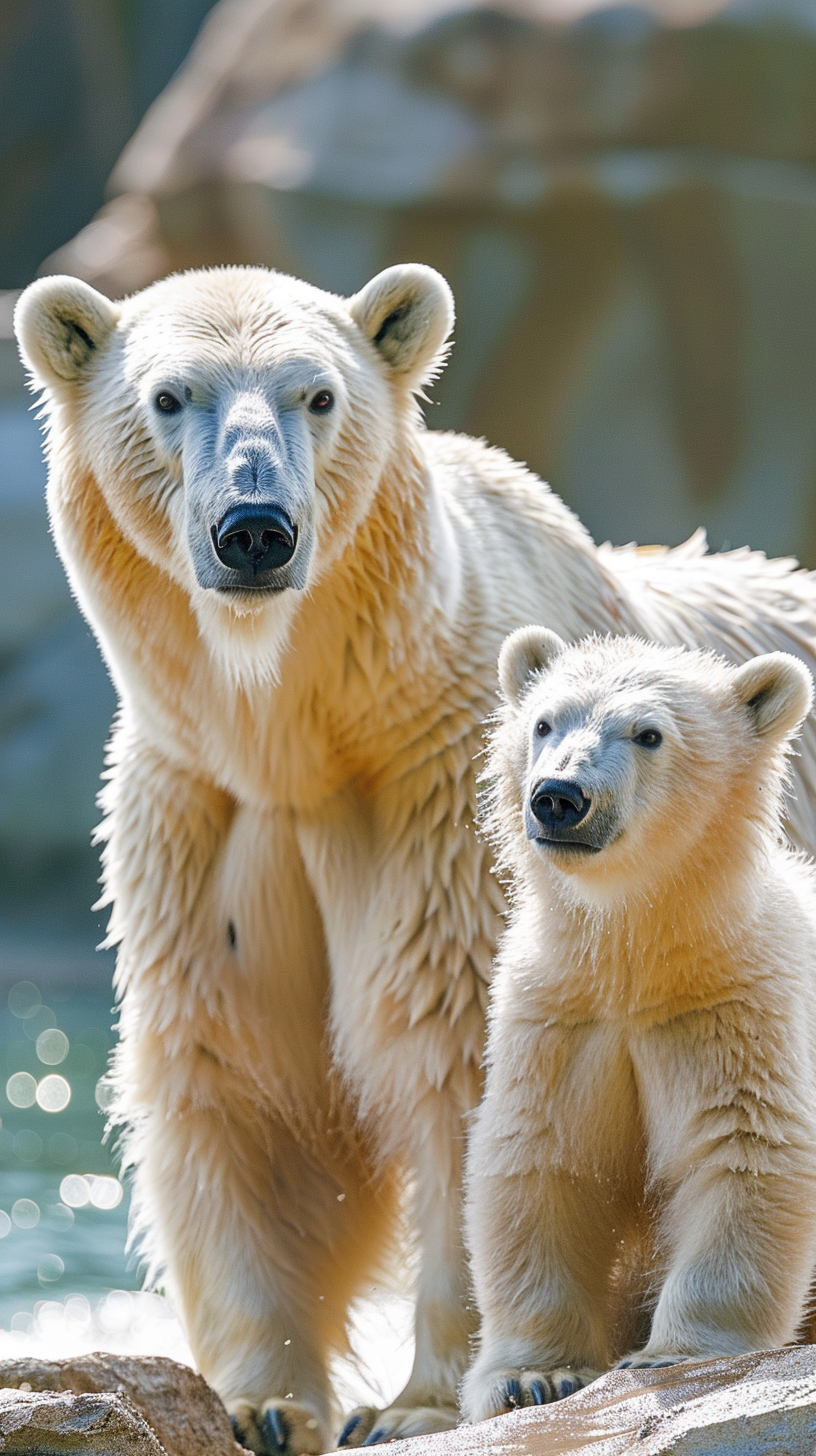 German polar bears in Arctic