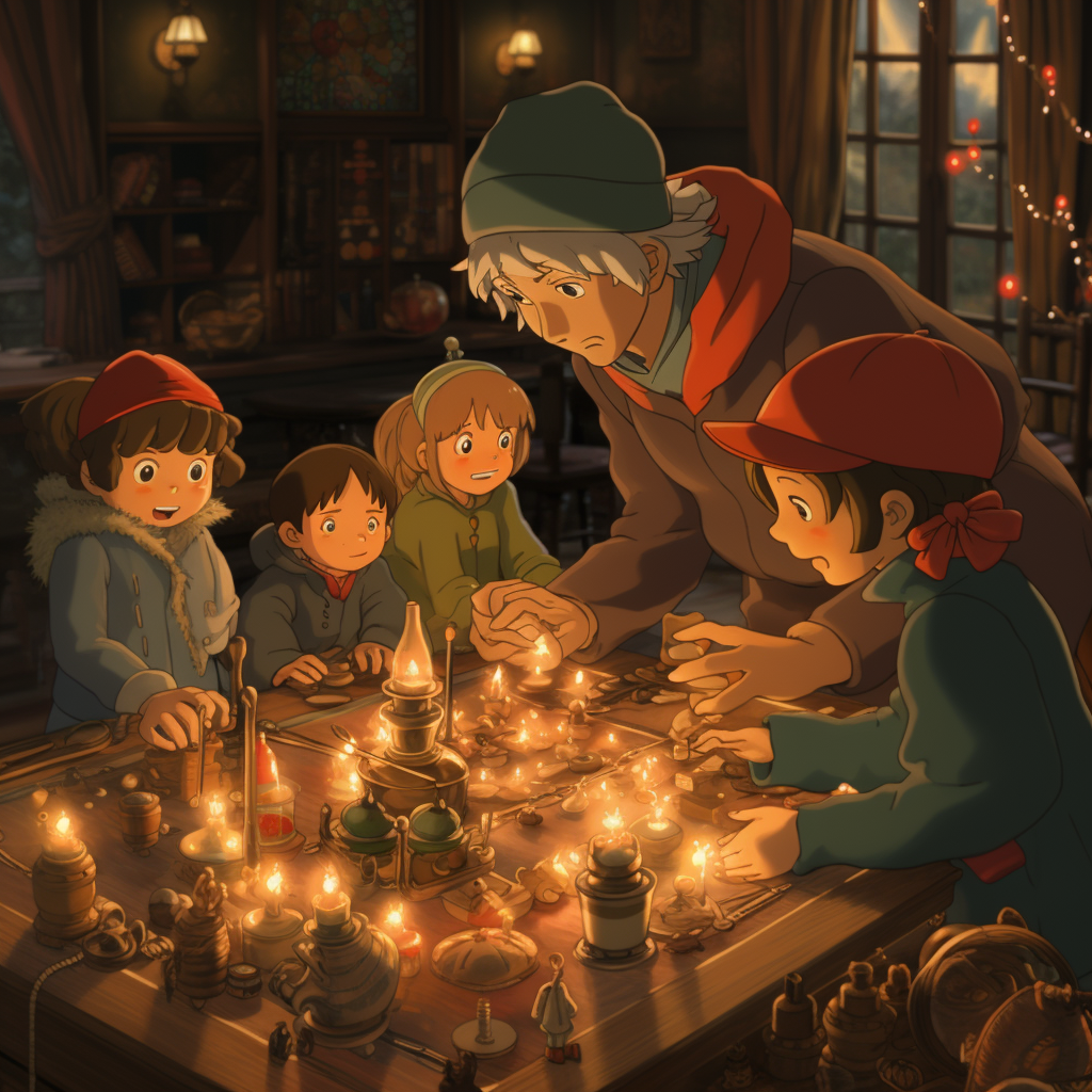 Studio Ghibli Christmas movie screenshot