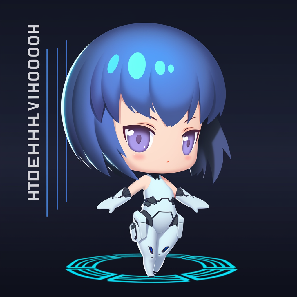 Ghost in the Shell Chibi Mobile Game