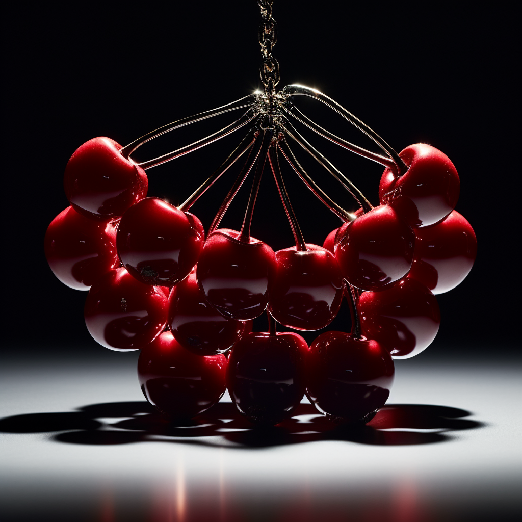 Beautiful and Unique Cherry Necklace