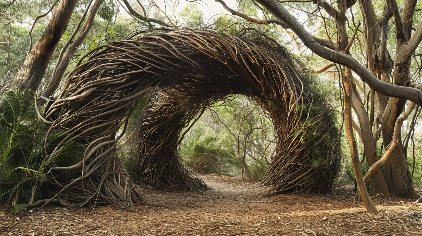 Enormous Nest of Eucalypt Branches