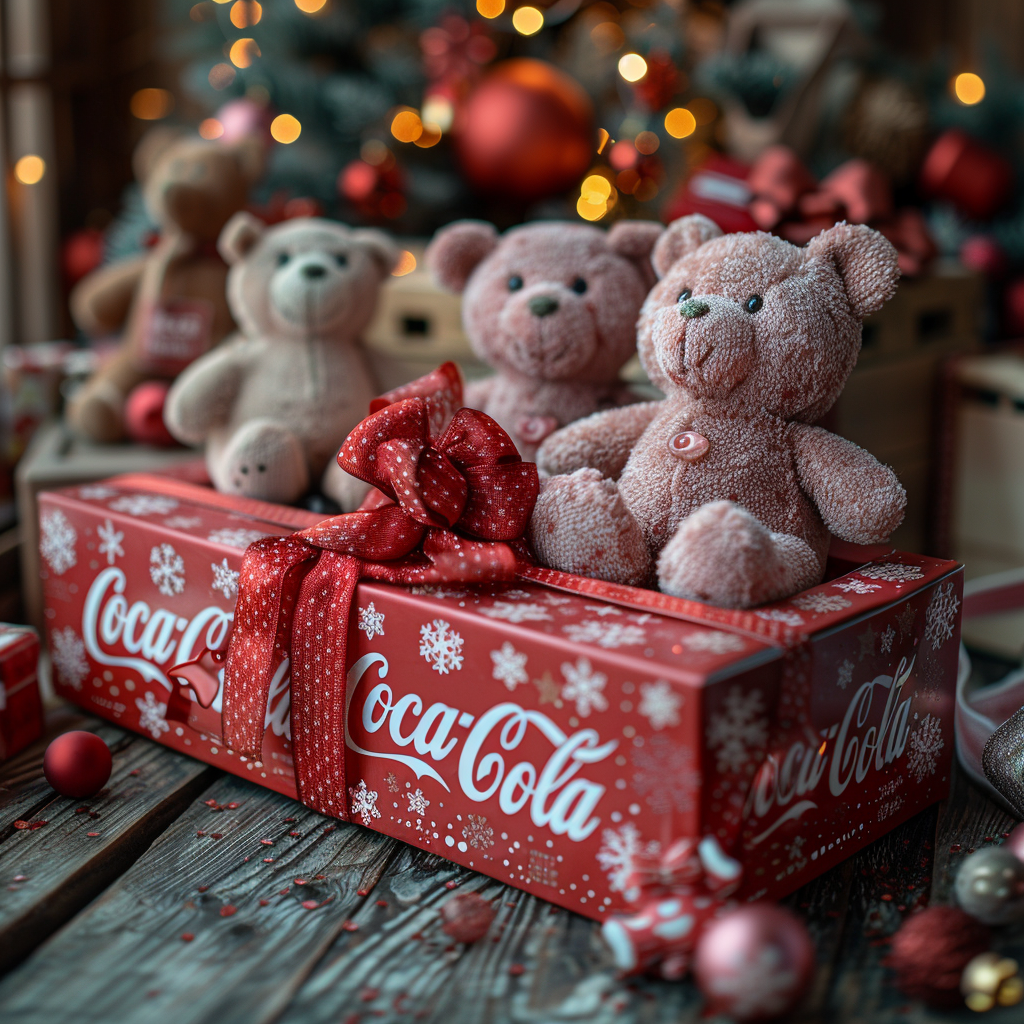 Kids Coca-Cola Toy Gift Box