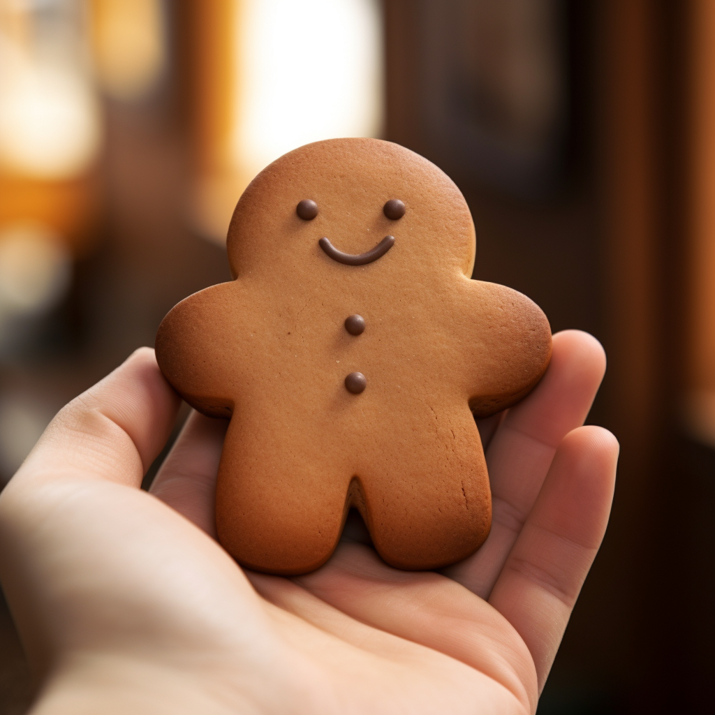 Gingerbread Among Us Character Cookie