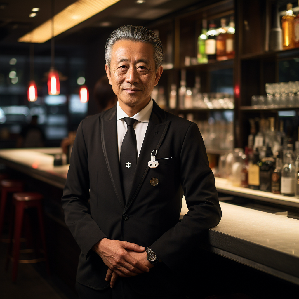 Ginza Club Owner in Japan