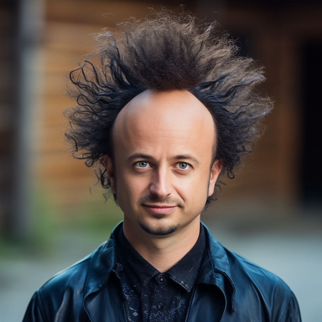 Giorgio Tsoukalos Bald No Hair