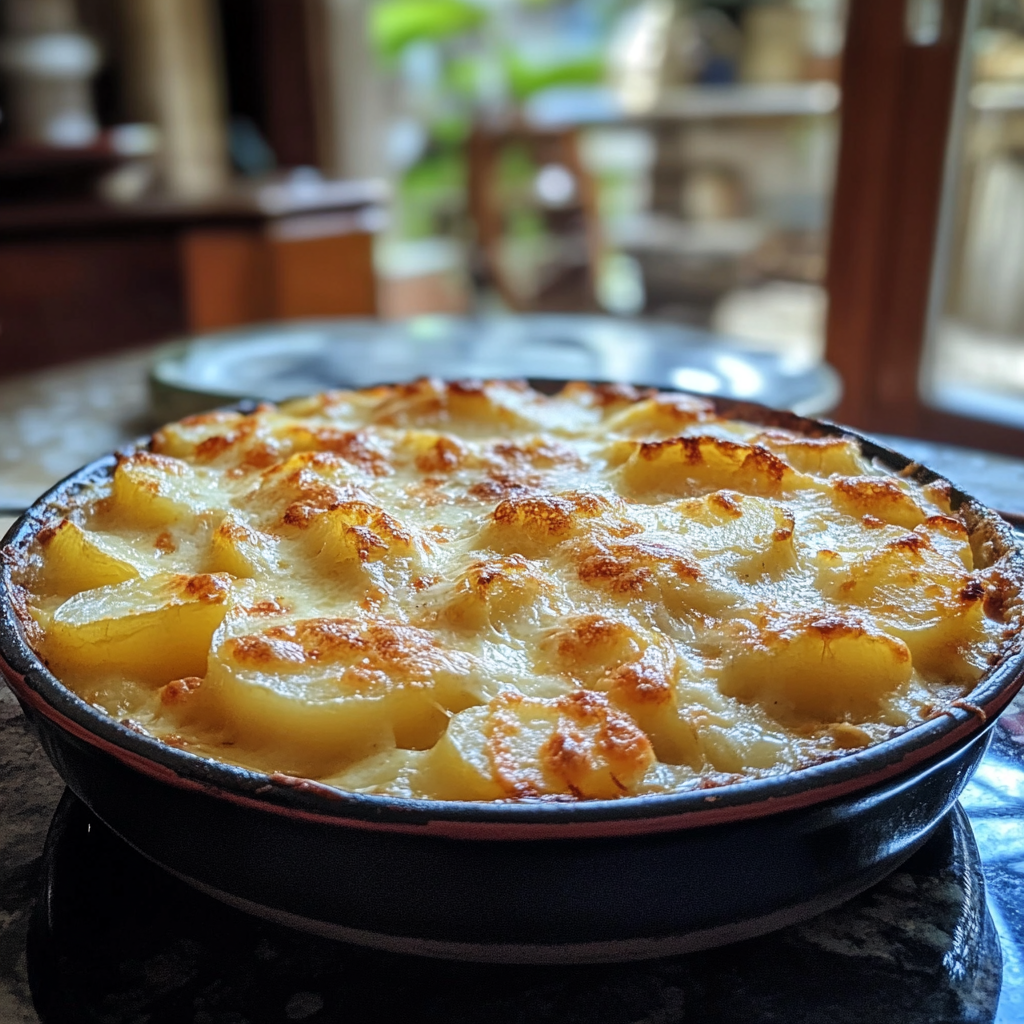 Baked potato swirls with cheese