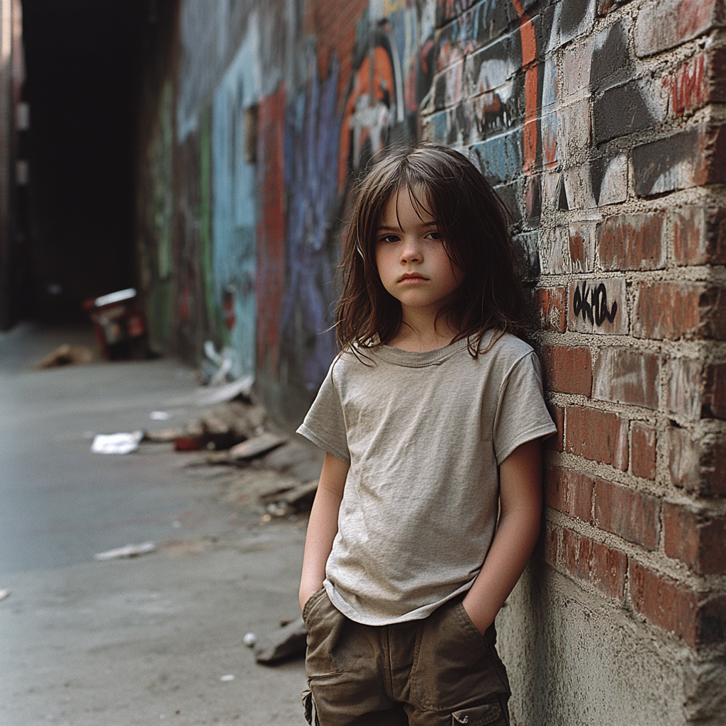 Stylish Girl Urban Setting