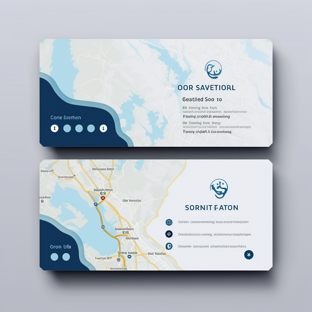 Professional GIS & Google Maps Visiting Card