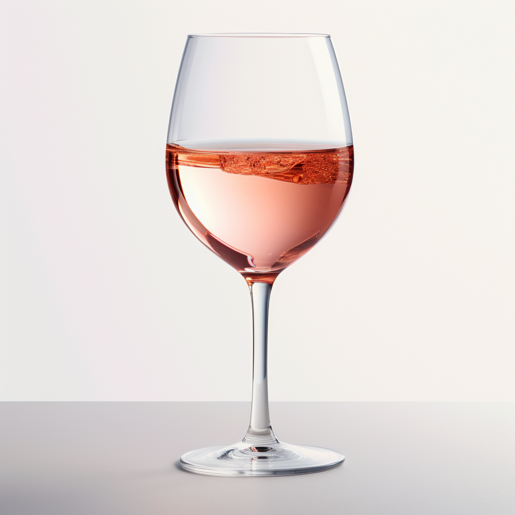 Glass of Rosé Wine