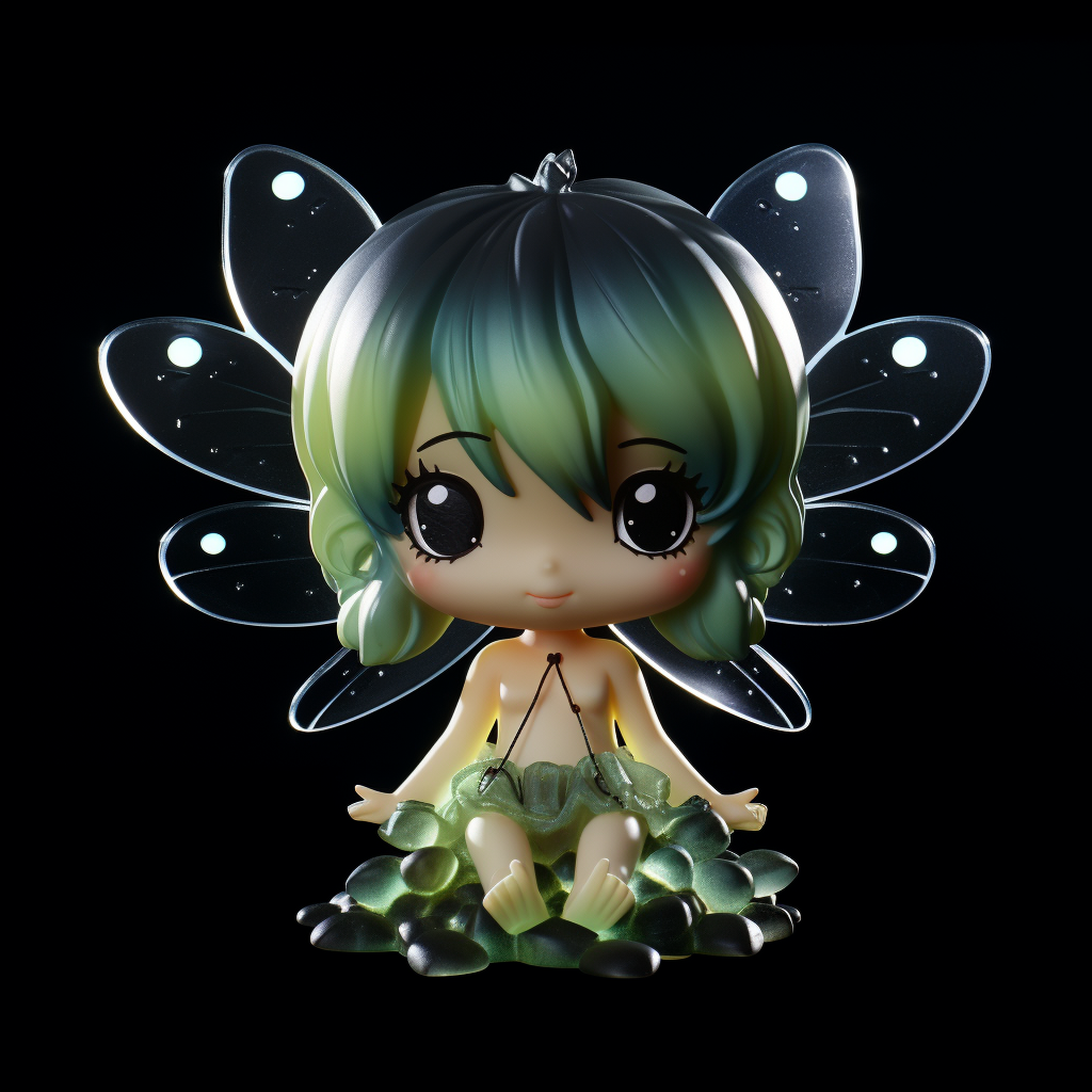 Glow in the Dark Chibi Fairy Full Body