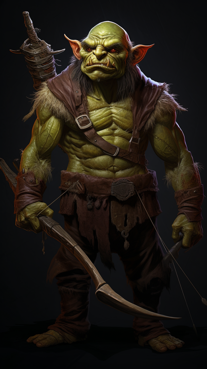 Goblin wielding a crossbow