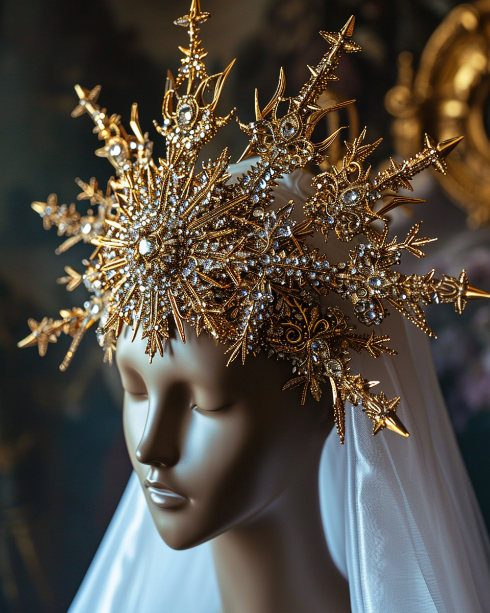 Beautiful Goddess Halo Crown Image