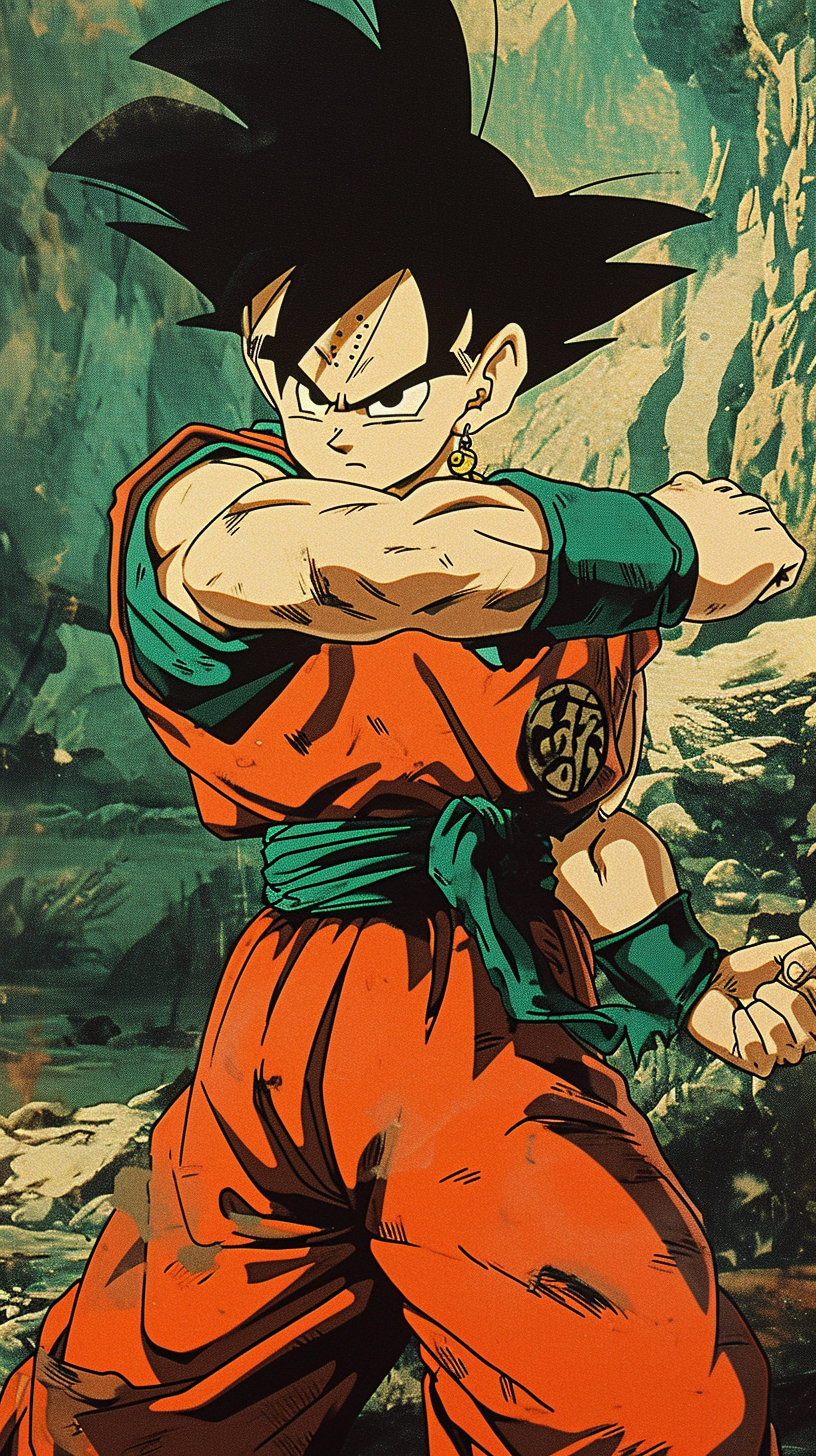 Gohan from Dragon Ball Z anime