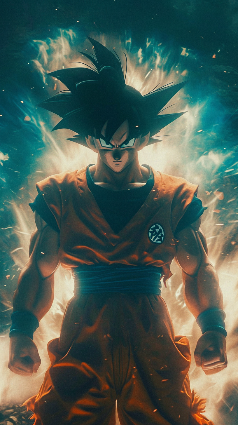 Goku Dark Fantasy Movie Still Frame