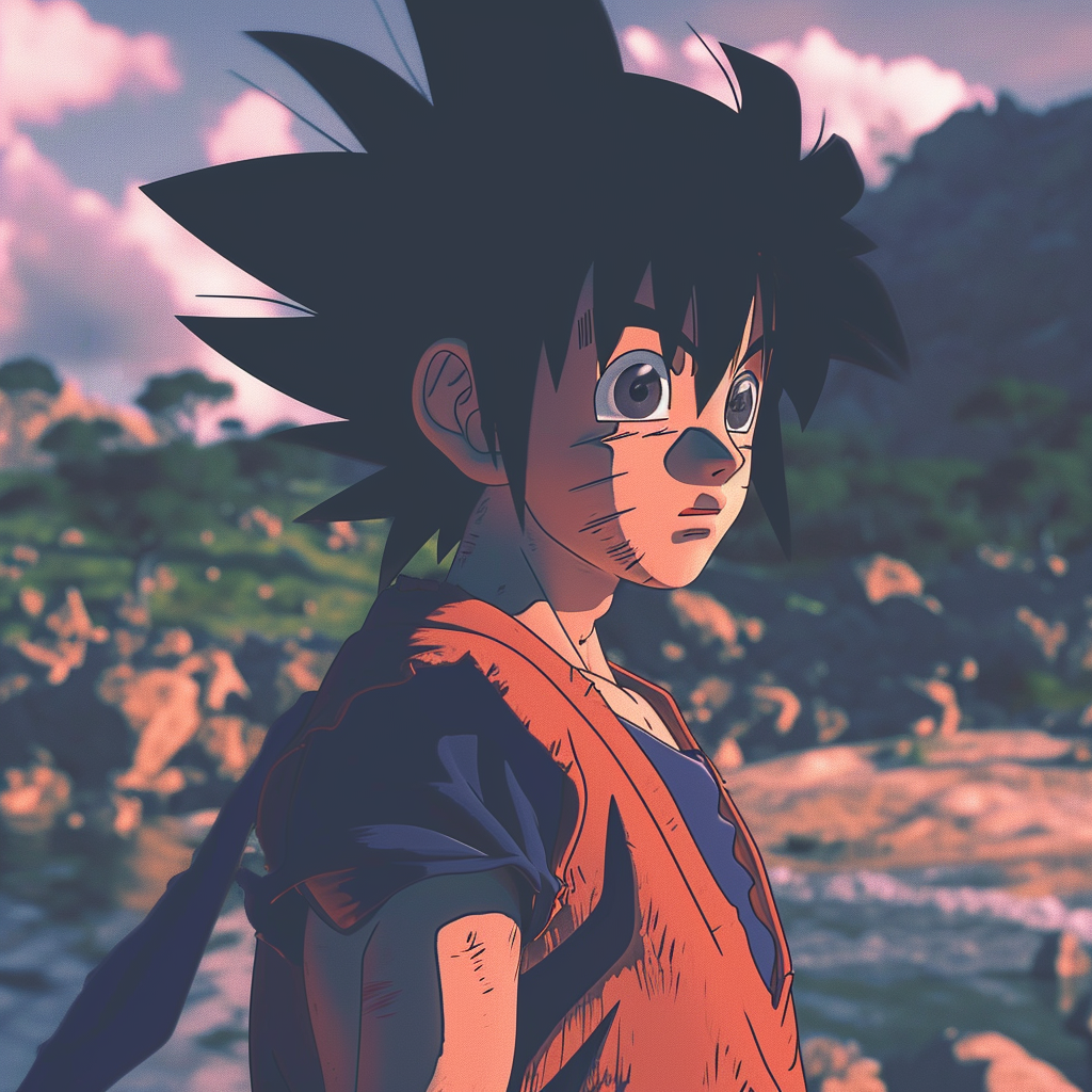 Goku Sasuke Studio Ghibli 80s Screengrab