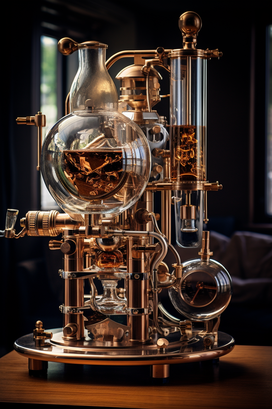 Stunning Golberg Mixologist Machine Photo