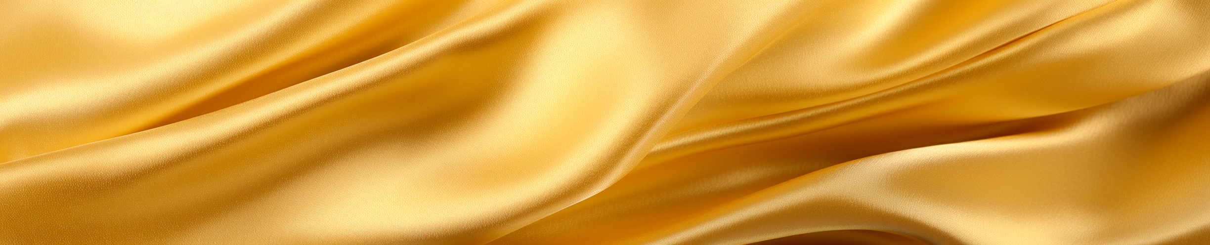 Closeup of Beautiful Gold Fabric