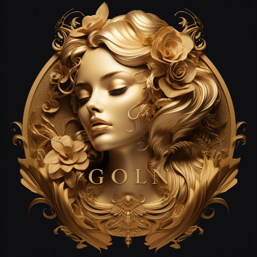 Shiny gold icon for stunning visuals