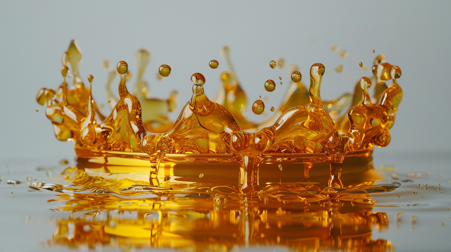 Golden Crown Hebrew King Dripping Oil