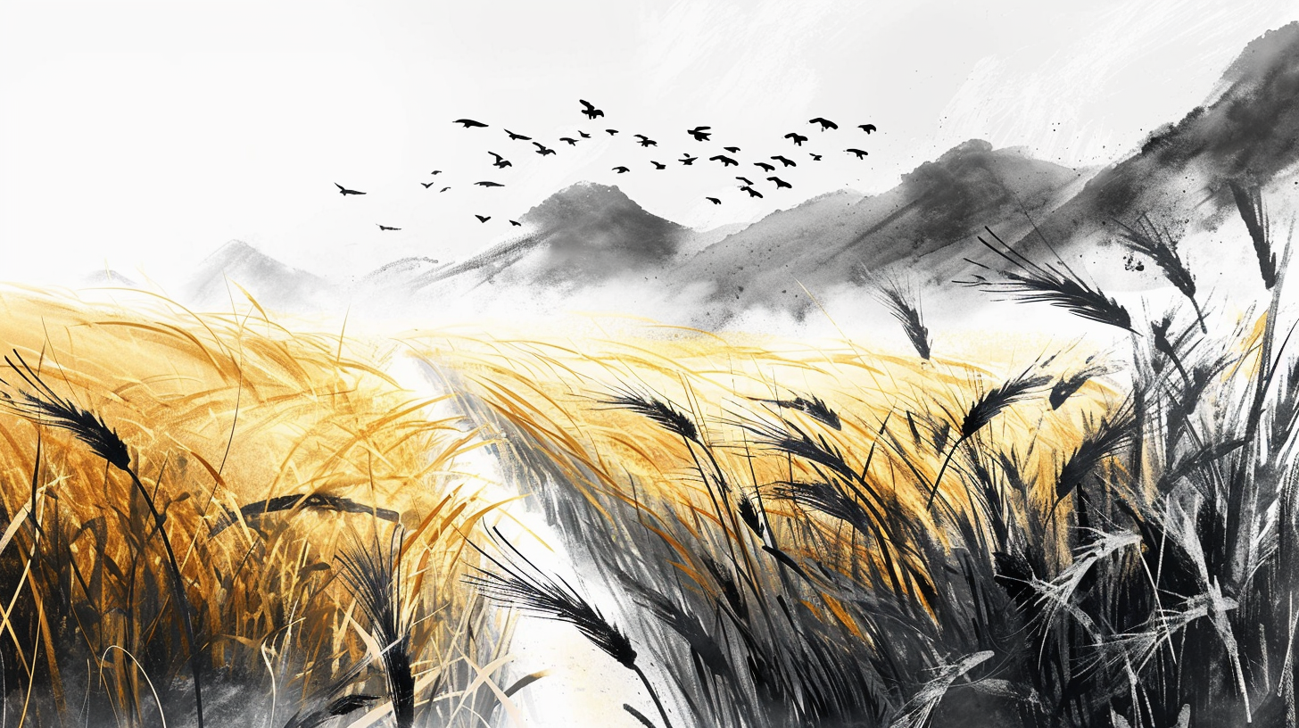 Golden Harvest Wheat Fields