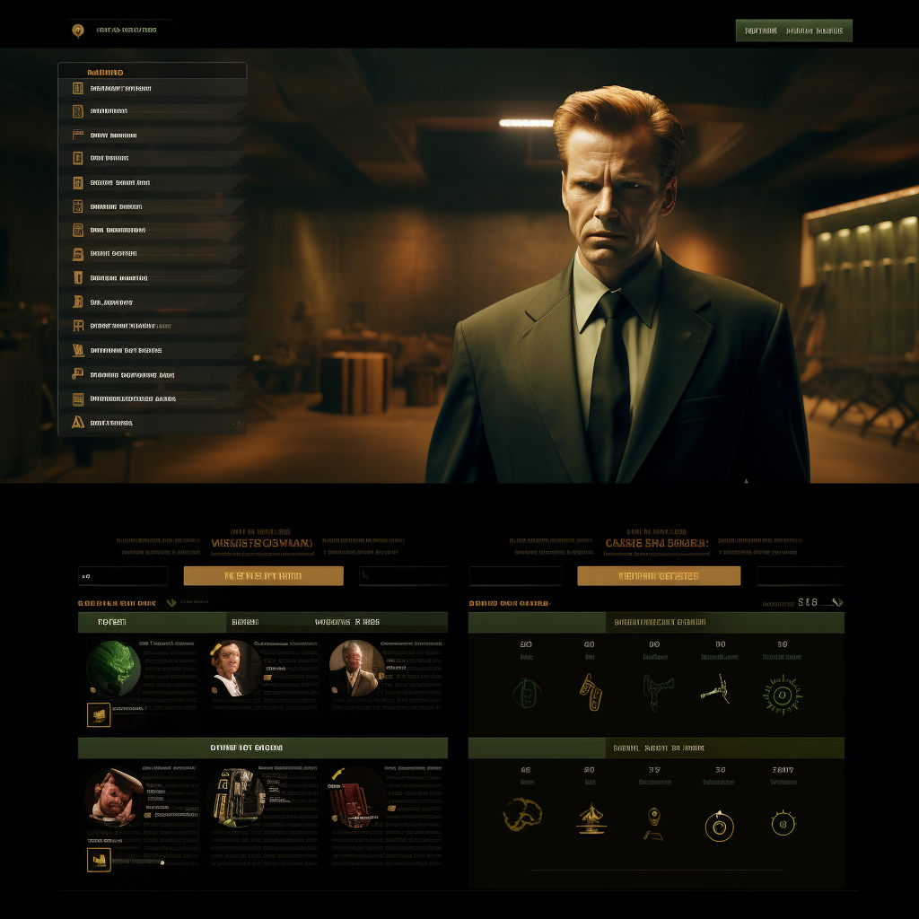 GoldenEye 1995 UI Web