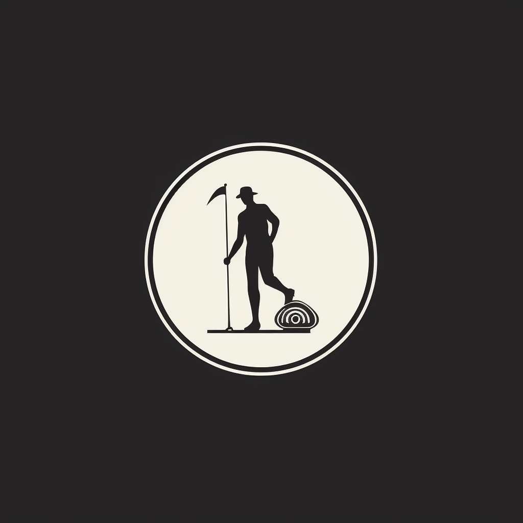 Golf theme logo for branding