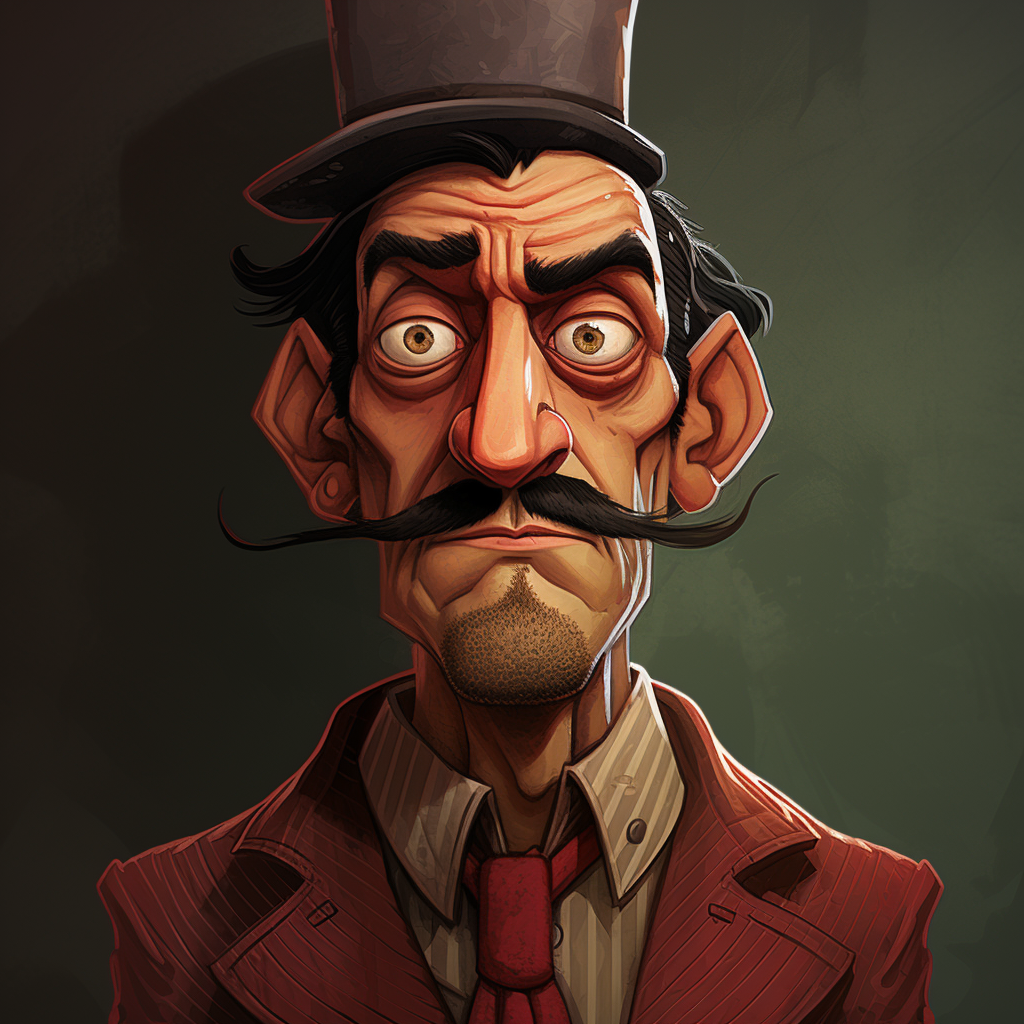 Goofy 1920s Ivan Informant character